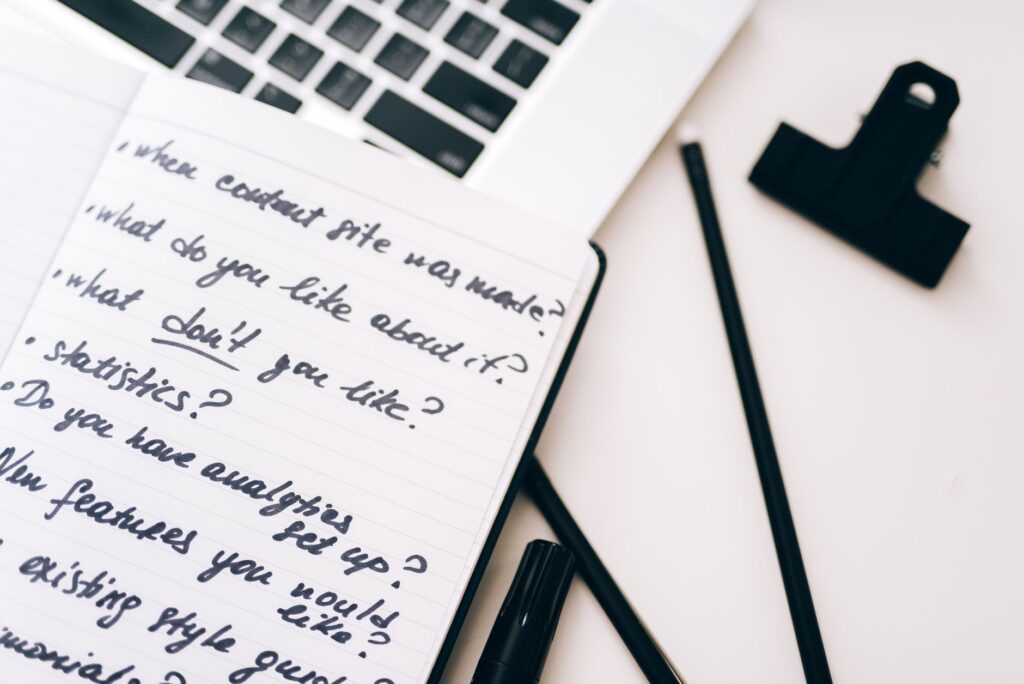SEO strategy planning with structured content and schema markup